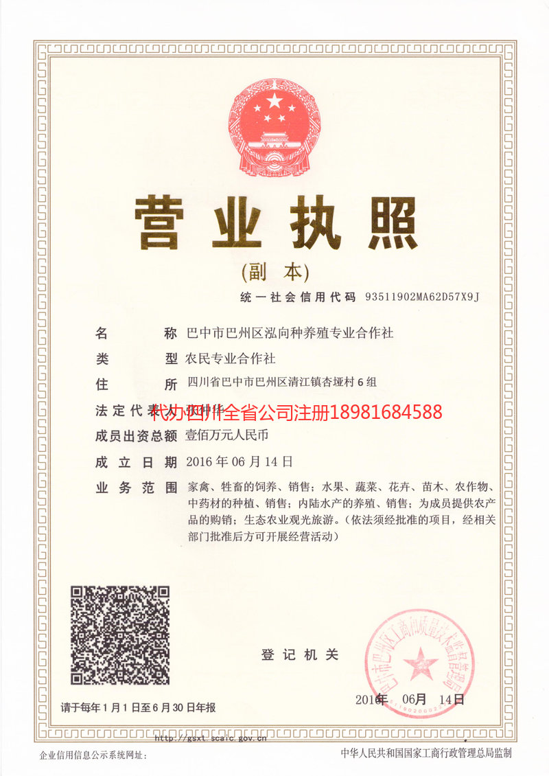 梅河口梅河口泓向种养殖专业合作社